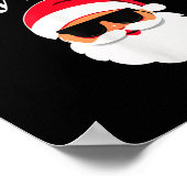 Booty Shake Christmas Funny Naughty Dirty Raunchy Poster (Ecke)
