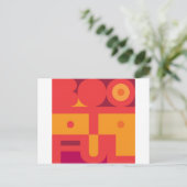 bootyful postkarte (Stehend Vorderseite)