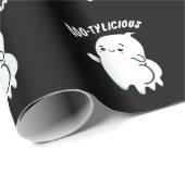 Bootylicious Funny Ghost Pun Geschenkpapier (Rolleneckpunkt)