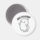 Bootylicious Funny Ghost Pun Magnet (Vorderseite/Rückseite)