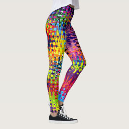 Bootyliscious Liquid Rainbow Jamaica Rave Leggings