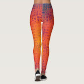 Bootyliscious Liquid Sunflower Leggings (Rückseite)