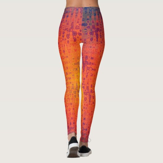 Bootyliscious Liquid Sunflower Leggings (Rückseite)