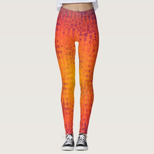 Bootyliscious Liquid Sunflower Leggings (Vorderseite)