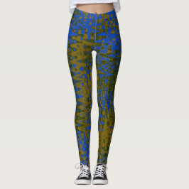 Bootylisos Liquid Blueberry Truffle Camouflage Leggings