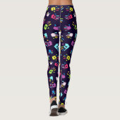 Bootylisos Liquid Rave Hand Paint Party Leggings (Rückseite)