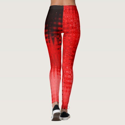 Bootylisoziertes Flüssigfeuer Leggings (Rückseite)