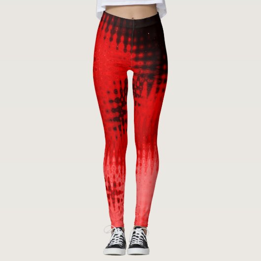 Bootylisoziertes Flüssigfeuer Leggings (Vorderseite)