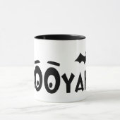 BOOYAH! Funny Hip Hop Halloween Tasse (Zentrum)