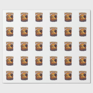 Booyah Halloween-Kürbis Sensenmann Orange Mond_1 Geschenkpapier