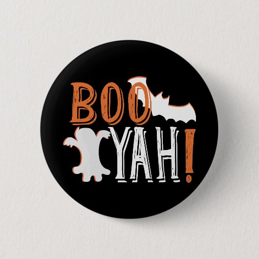Booyah niedliche Halloween Button (Vorderseite)