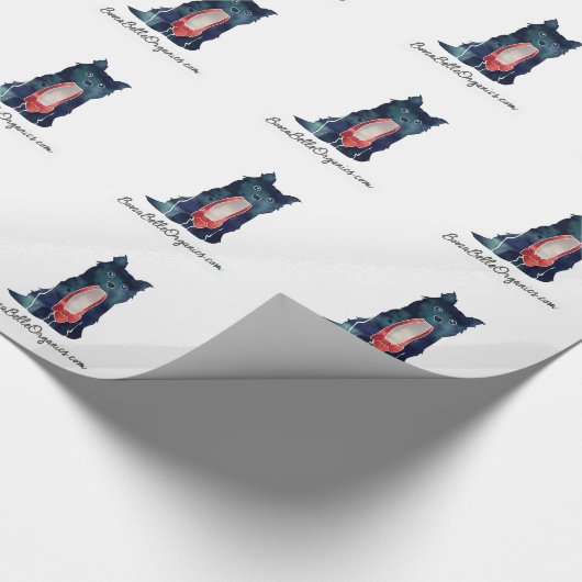 BoozaBelle Organics Geschenkpapier (Ecke)