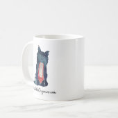 BoozaBelle Organics Kaffeetasse (Vorderseite Links)