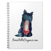 BoozaBelle Organics Notizblock (Vorderseite)