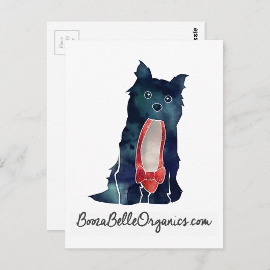 BoozaBelle Organics Postkarte (Vorne/Hinten)
