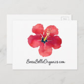 BoozaBelle Organics Postkarte (Vorne/Hinten)