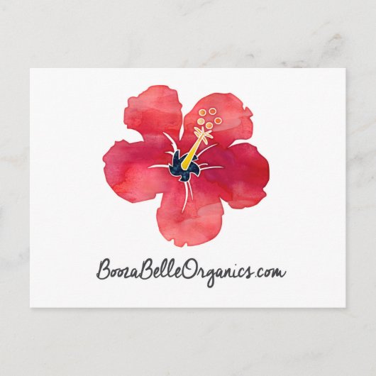 BoozaBelle Organics Postkarte (Vorderseite)