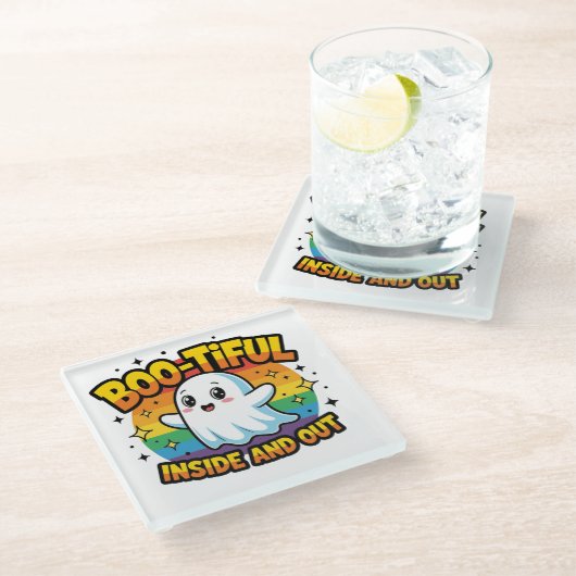 Boozäh innen und außen glasuntersetzer (Schrägansicht)