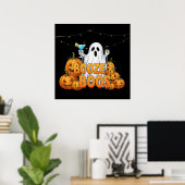Booze & Boos T-Shirt Poster (Heimbüro)
