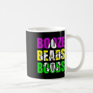 Booze Breast Beads Mardi Gras Frauen Erwachsene Kaffeetasse