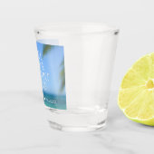 Booze Food Bad Dance Beach Wedding Gefallen Schnapsglas (Rechts)