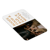 Booze Food Bad Dance Moves Wedding Danke Magnet (Rechte Seite)