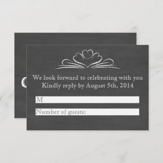 Booze, Food und Bad Dance bewegen Chalkboard-UAWG Einladung (Vorne/Hinten)