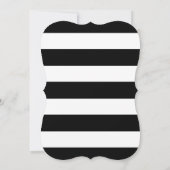 Booze Ghost Schwarz-weiß Halloween-Party Einladung (Rückseite)