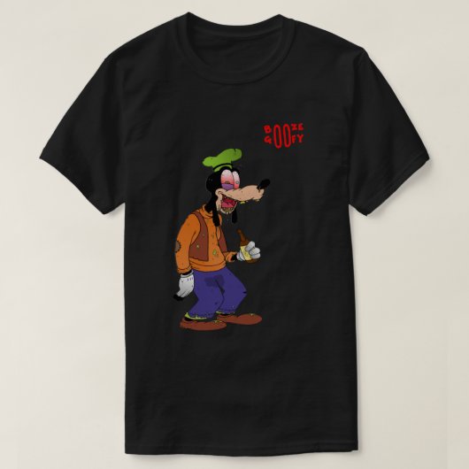 Booze Goofy Essential T - Shirt (Design vorne)