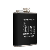 Booze Hound Flasche Flachmann (Rechts)