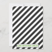 Booze oder Boos-Halloween-Party Einladung (Rückseite)