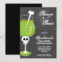 Booze und Boos Halloween Cocktail
