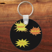 BOP ZAP ZOWIE RETRO SCHLÜSSELANHÄNGER (Vorderseite)