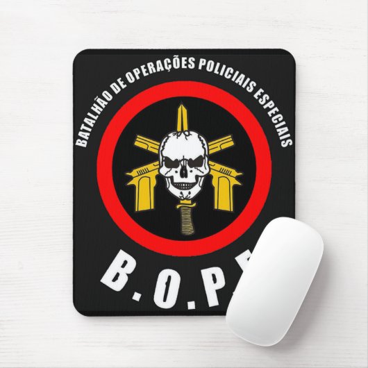 BOPE Tropa De Elite Brazilian Mousepad (Mit Mouse)