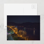 Boppard bei Nacht - Postkarte (Vorne/Hinten)