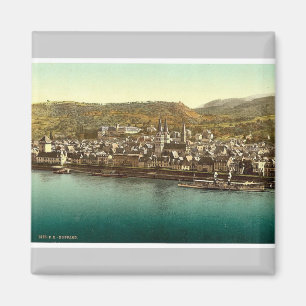 Boppard, der Rhein, Deutschland seltenes Magnet