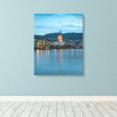 Boppard Deutschland Leinwanddruck (Insitu (Holzboden))