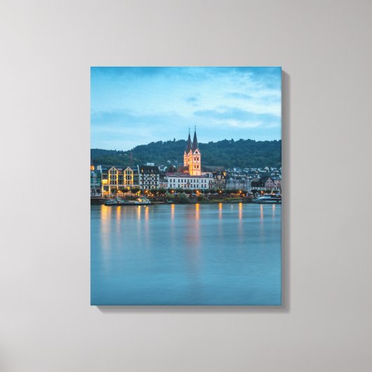 Boppard Deutschland Leinwanddruck (Vorderseite)
