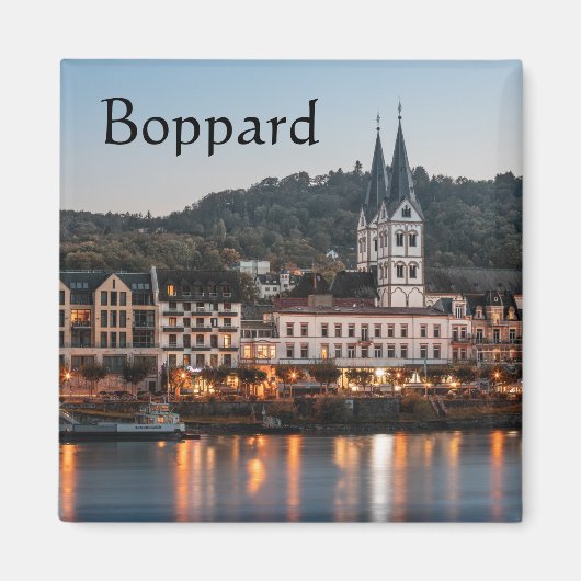 Boppard Deutschland Magnet (Vorne)