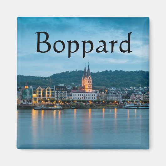 Boppard Deutschland Magnet (Vorne)