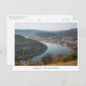 Boppard Deutschland Postkarte (Vorne/Hinten)