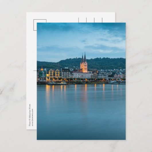 Boppard Deutschland Postkarte (Vorne/Hinten)