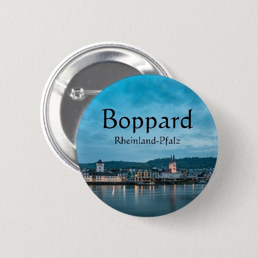 Boppard Germany Souvenir Button (Vorne & Hinten)
