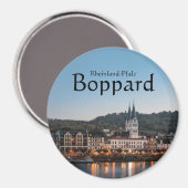 Boppard Germany Souvenir Magnet (Vorderseite/Rückseite)