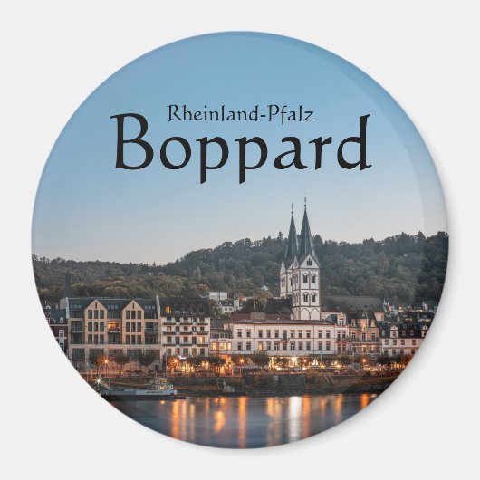Boppard Germany Souvenir Magnet (Vorne)