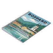 Boppard Germany Vintage Travel Art Notizblock (Linke Seite)