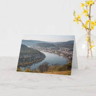Boppard Landscape Foto Karte