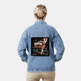 Boppin' mit Beth Ladys Denim-Jacke Jeansjacke