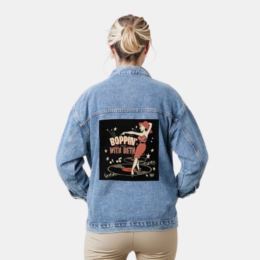 Boppin' mit Beth Ladys Denim-Jacke Jeansjacke (Modell)