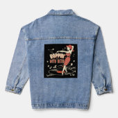 Boppin' mit Beth Ladys Denim-Jacke Jeansjacke (Rückseite)
